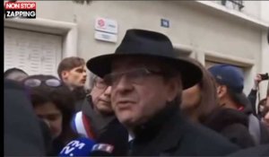Jean-Luc Mélenchon hué et contraint de quitter la marche blanche pour Mireille Knoll (vidéo)