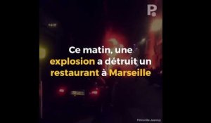 Dimanche matin, une explosion a détruit un restaurant marseillais