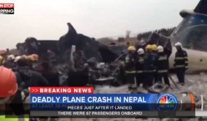 Népal : Un crash d'avion à l'aéroport de Katmandou fait 40 morts (Vidéo)