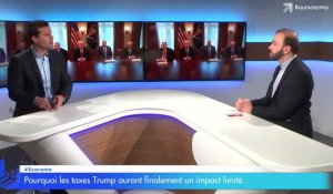 Pourquoi les taxes Trump auront finalement un impact limité...