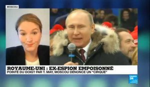 Ex-espion empoissonné : accusé par T. May, Moscou dénonce un "cirque"
