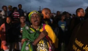 Rassemblement en hommage à Winnie Mandela après sa mort