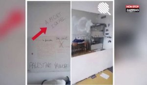 Quotidien : Un local de l'Union des étudiants juifs saccagé à l'Université Paris-I (Vidéo)