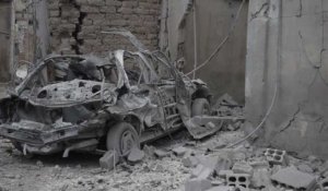 Syrie: Douma transformée en champ de ruines