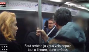 Cam Clash : il se frotte à une fille dans le métro, la réaction des passagers (Vidéo)