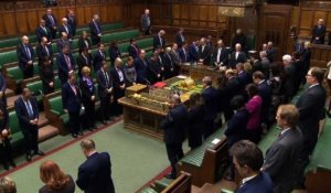 1er anniversaire de l'attentat de Westminster: minute de silence