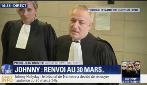 Non Stop 15h-18h, BFM, déclaration de Pierre-Jean Douvier avocat de David Hallyday , jeu15mars2018