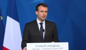 Skripal: Macron dénonce "une atteinte à la souveraineté" de l'UE