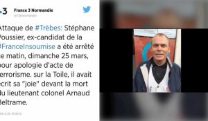 Mort d'Arnaud Beltrame. Un ex-candidat France Insoumise en garde à vue pour apologie du terrorisme.