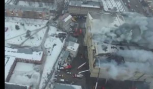 Russie : un incendie fait au moins 53 morts dans un centre-commercial (vidéo)