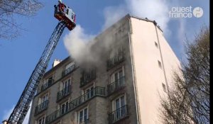 Rennes : Incendie dans un immeuble près de la gare