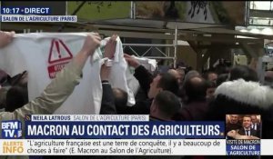 VIDEO. Emmanuel Macron accueilli par des sifflets au Salon de l'Agriculture