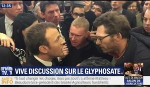 "Vous m'avez sifflé dans le dos": Emmanuel Macron hausse le ton face aux agriculteurs