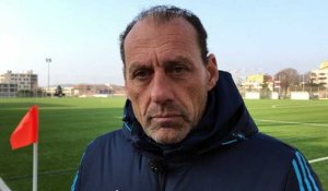 Coupe Gambardella : réaction d'Olivier Jannuzzi, entraîneur des U19 de l'OM