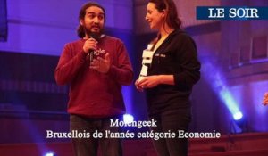 Remise du prix du Bruxellois de l'Année 2017