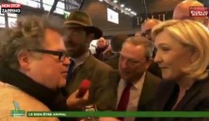 Salon de l'agriculture : Marine Le Pen s'accroche avec un exposant (vidéo)
