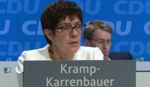Allemagne: Annegret Kramp-Karrenbauer élue secretaire de la CDU