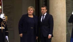 Le Brexit au coeur de la rencontre Macron-Solberg