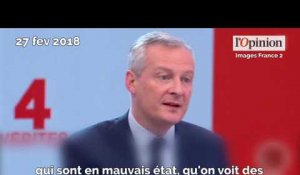 Réforme de la SNCF: Bruno Le Maire justifie le recours aux ordonnances 