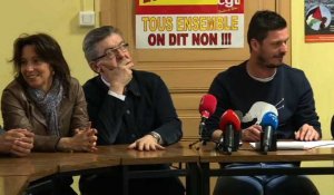 Mélenchon appelle à une marche anti-Macron à Marseille