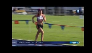 Villeneuve d'Ascq : interview Emilie Menuet, championne de France du 1000m marche