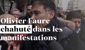 Toutes les fois où Olivier Faure (PS) a été hué et exfiltré des manifestations
