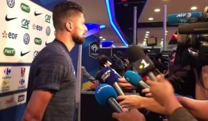 France-Irlande : "Je suis très heureux d'avoir égalé Zizou" (Giroud)