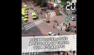 Deux policiers tués à Liège par un tireur qui a été «abattu»