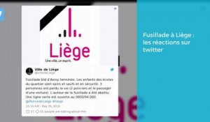 Fusillade à Liège : les réactions sur twitter