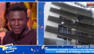 TPMP : Mamoudou Gassama raconte le sauvetage de l'enfant suspendu dans le vide (Vidéo)