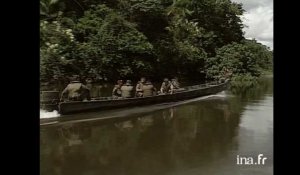 Entraînement Eurocorps en forêt Guyanaise