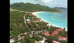 Saint Barthélemy-Guadeloupe : La baie de Saint-Jean