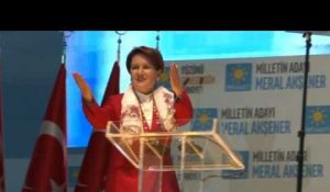 Ankara: Meral Aksener présente ses candidats aux législatives