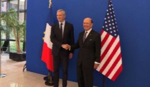 Le secrétaire américain au Commerce Wilbur Ross reçu à Bercy