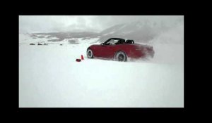 Conduite hivernale - La Mazda MX-5