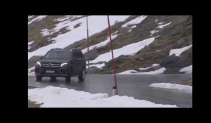 Le Mercedes-Benz GLS affronte l'hiver québécois... en Autriche