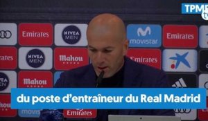 Zinedine Zidane quitte le Real Madrid : Nous avons traduit sa conférence de presse (Exclu Vidéo)