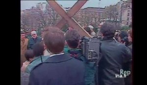 Le chemin de croix de monseigneur LUSTIGER à Montmartre