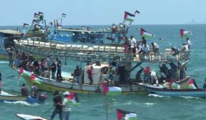 Des bateaux palestiniens partent de Gaza pour dénoncer le blocus