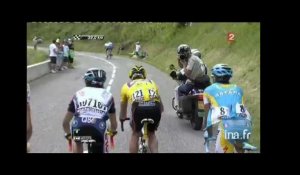 Duel Schleck / Contador après défaillance Evans
