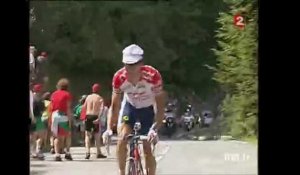 Laurent Jalabert rattrapé par Lance Armstrong