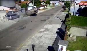 Brésil : Un voleur de voiture victime d'un instant karma