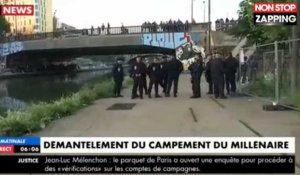 Paris : Démantèlement du plus gros campement de migrants (vidéo)