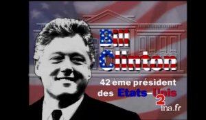 Annonce élection président des Etats Unis : Bill Clinton 1er mandat