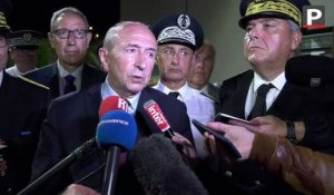 Gérard Collomb à Marseille : "60  policiers supplémentaires"