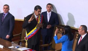 Venezuela: Nicolas Maduro prête serment pour un second mandat