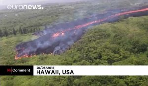 Hawaï rongé par la lave du Kilauea