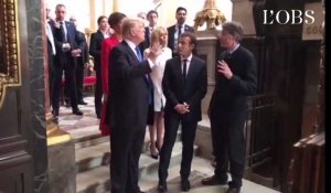 Trump à Paris : petit cours d'histoire aux Invalides par Macron