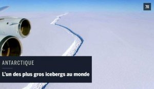 Un iceberg de la taille d'un département français vient de se détacher de l'Antarctique