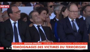 Attentat de Nice - Hommage : L'attitude de Nicolas Sarkozy fait polémique (Vidéo)